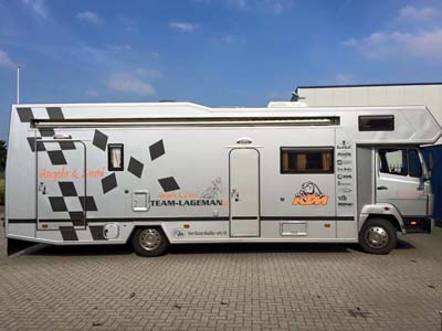 Vrachtwagen team Lageman Groningen